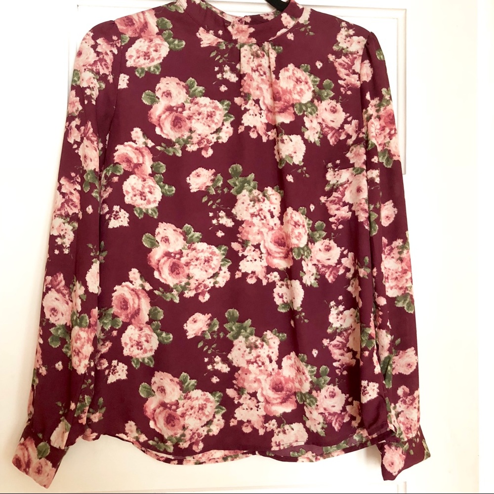 Forever 21 Floral Blouse
